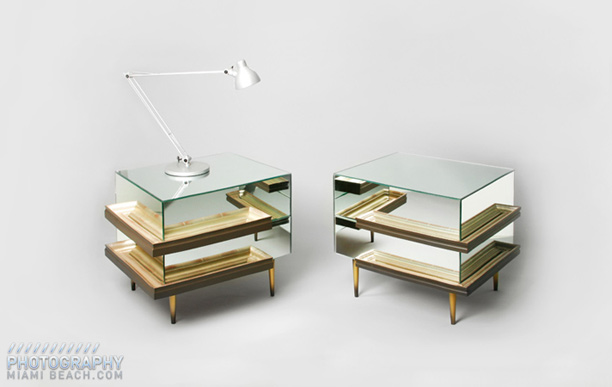 Luis Pons D-Lab Mirrored Furniture